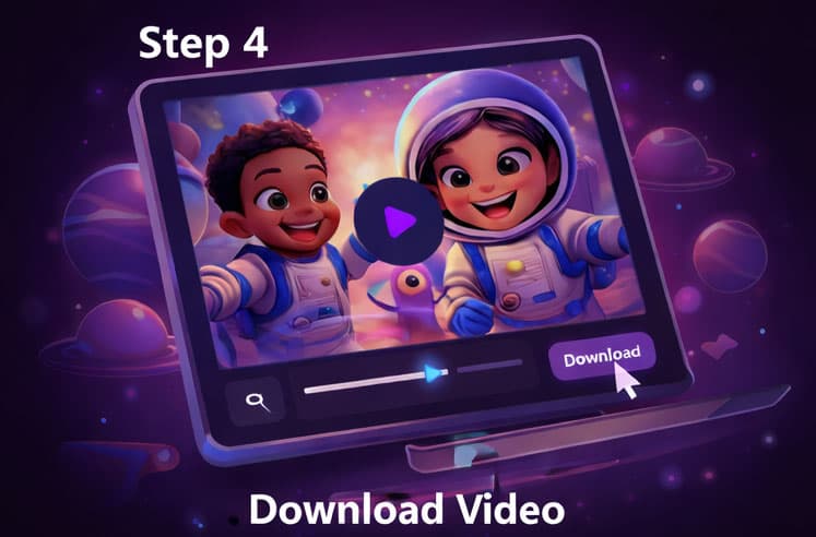 Step 04: Receive Your Video